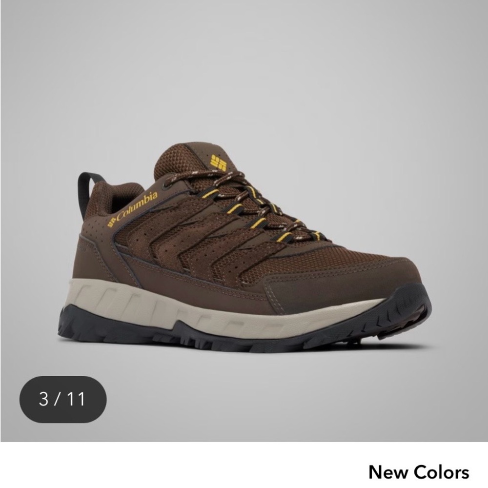 Columbia Men's Brown and Black Athletic Shoes